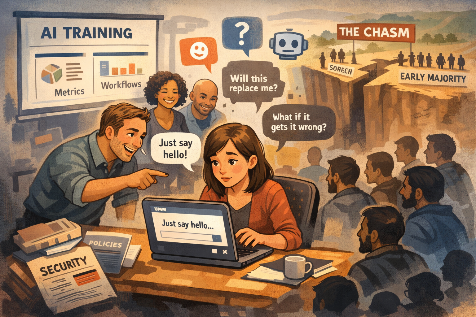 AI Adoption Starts With the First Safe Prompt